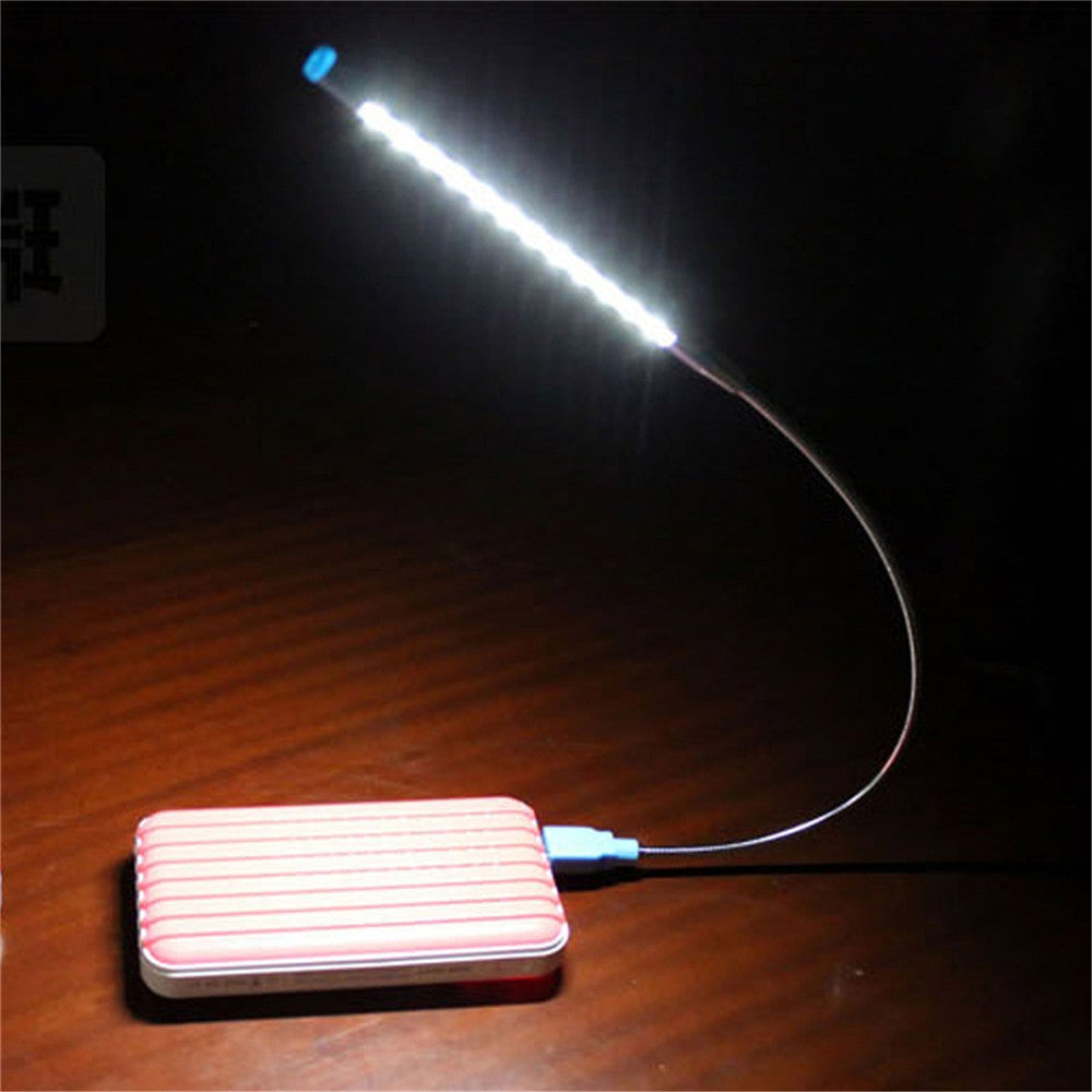 1PCS YWXLight LED Metal Flexible USB Light Eye Protect Night Lamp Touch Switch USB DC 5V