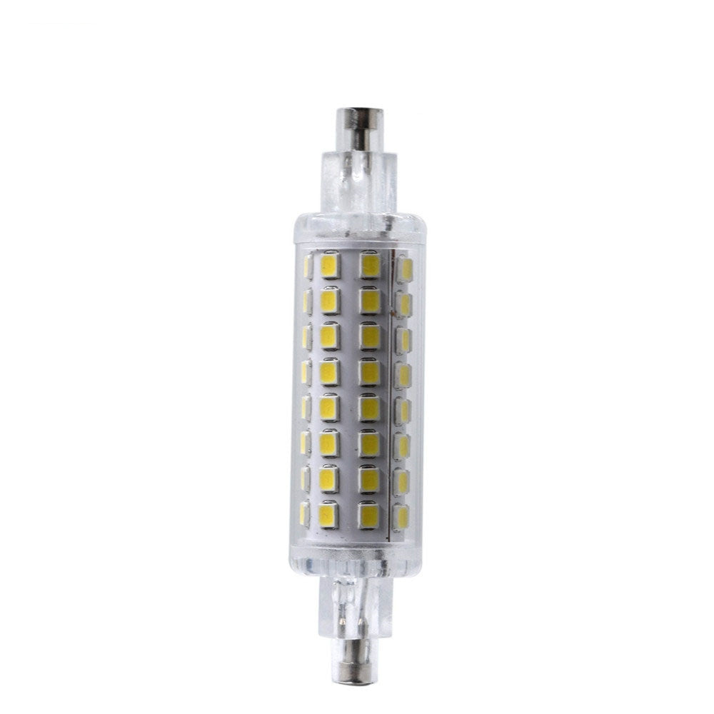 1PCS YWXLight R7S 78mm 2835SMD 64-LED LED Horizontal Plug Lamp AC 110-130V