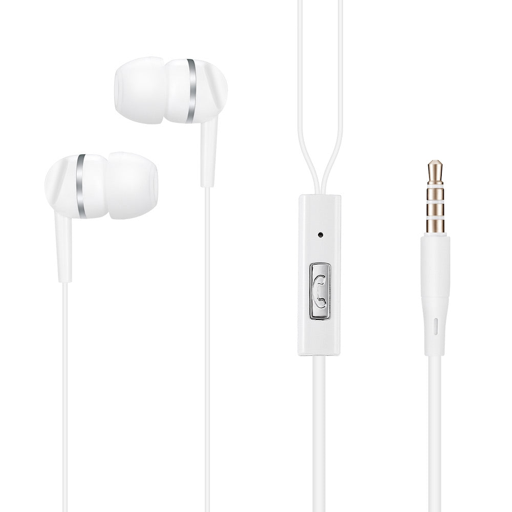 BYZ BS - S601 1.2M Headphones In-ear Bass Noise-isolating Earbuds with Microphone