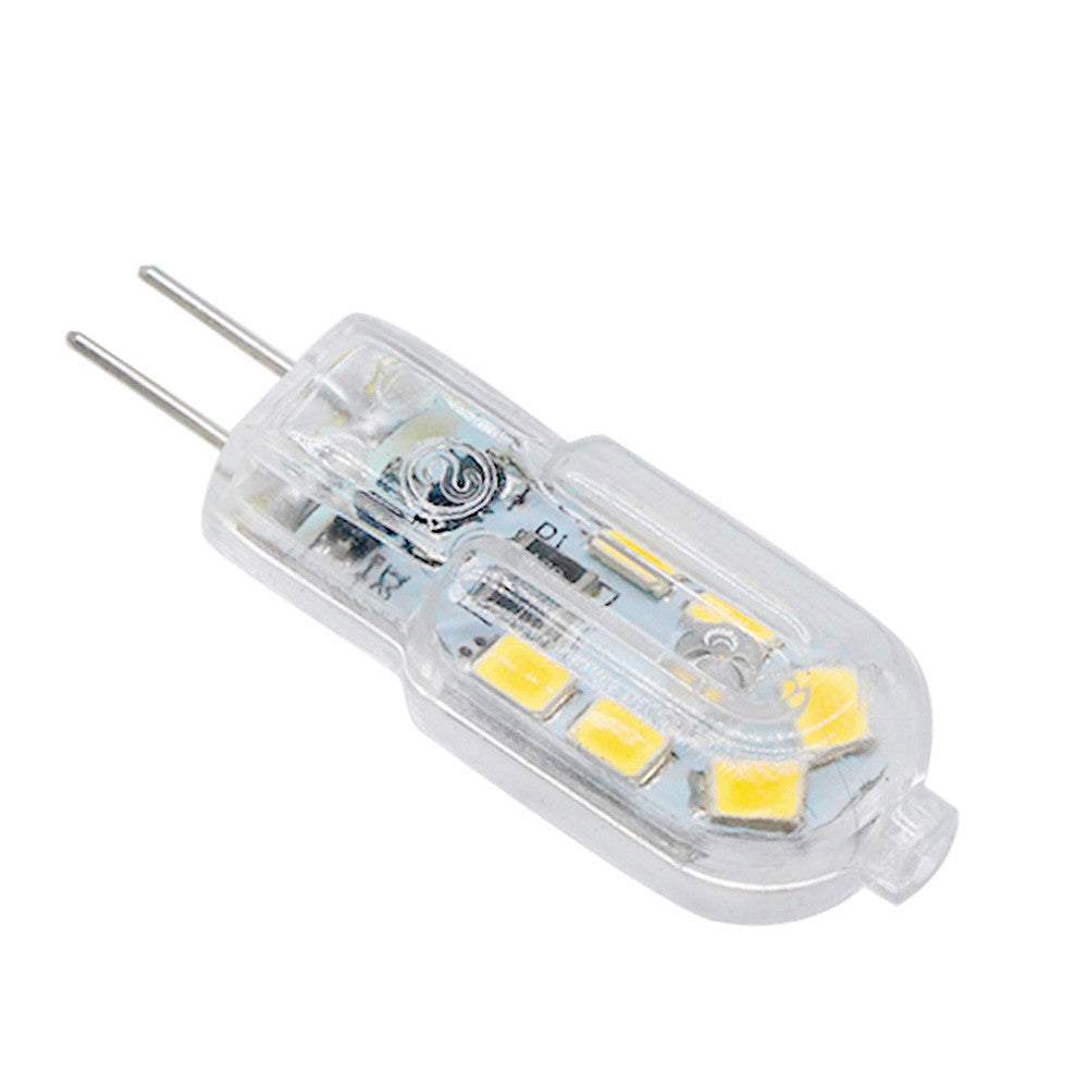 5PCS YWXLight G4 LED Lampe Lampada 360 Degree Transparent Shell DC 12V