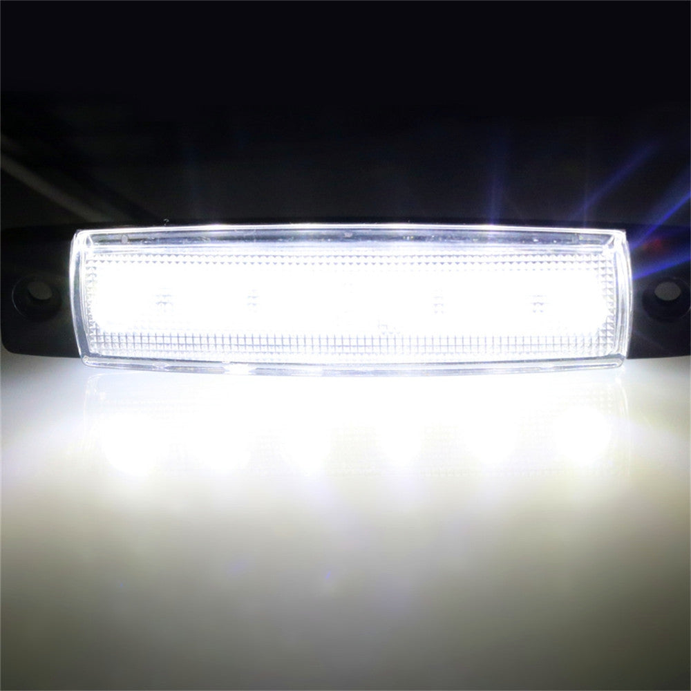 10PCS YWXLight LED Truck Bus Trailer Side Marker Indicators Light Tail Taillight Brake Stop Lamp...