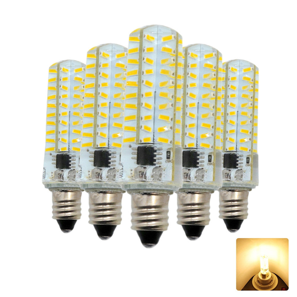 5PCS YWXLight E11 4W Mini Candelabra Indoor Decorative Lighting AC 100 - 130V