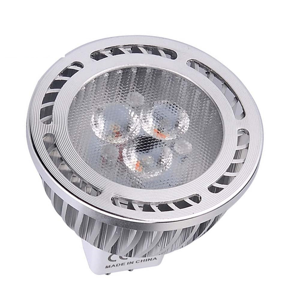 10PCS YWXLight Mr16(Gu5.3) Led Light Bulb Frosted Decorative Spotlight Lamp Ac / Dc 12V