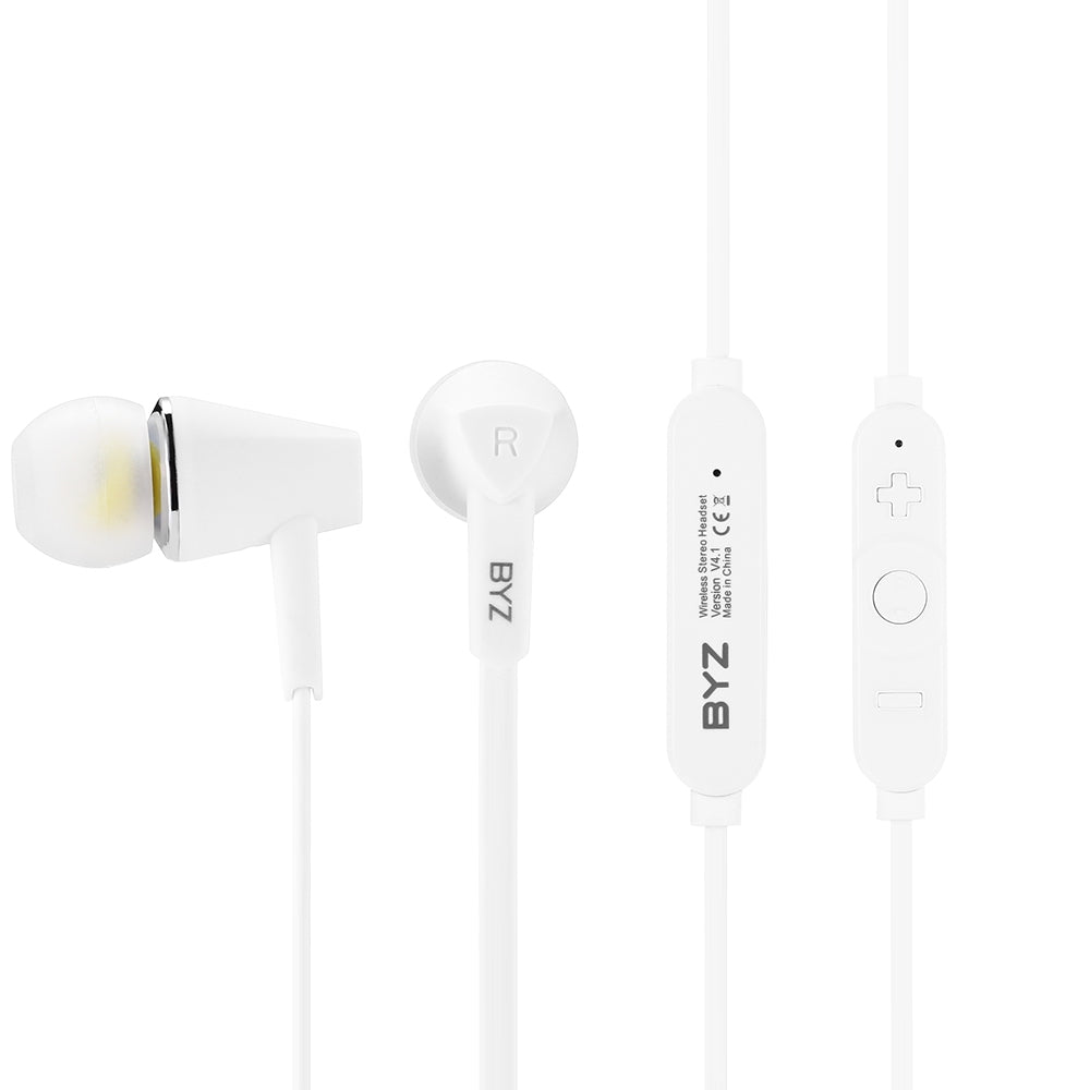 BYZ BT - SE570S Wireless Bluetooth Earphone In-ear Sports Earbuds with Mic for Running Jogging