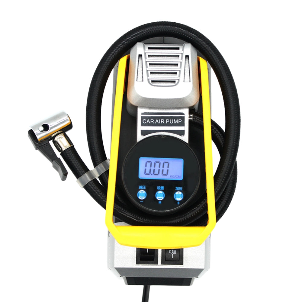 AP2837 Car Tire Inflator 12V 120W Digital Display Portable Air Compressor Pump for Motorcycle Bi...