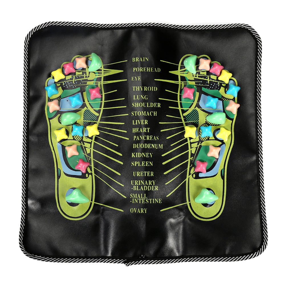 Cobblestone Element Mat for Feet Massage Health Care 35 x 35cm