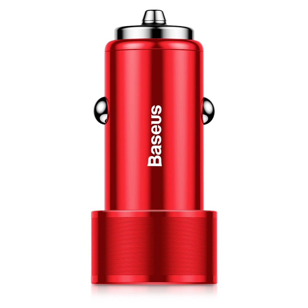 Baseus BSC - C15K Small Screw Dual USB QC3.0 Car Charger