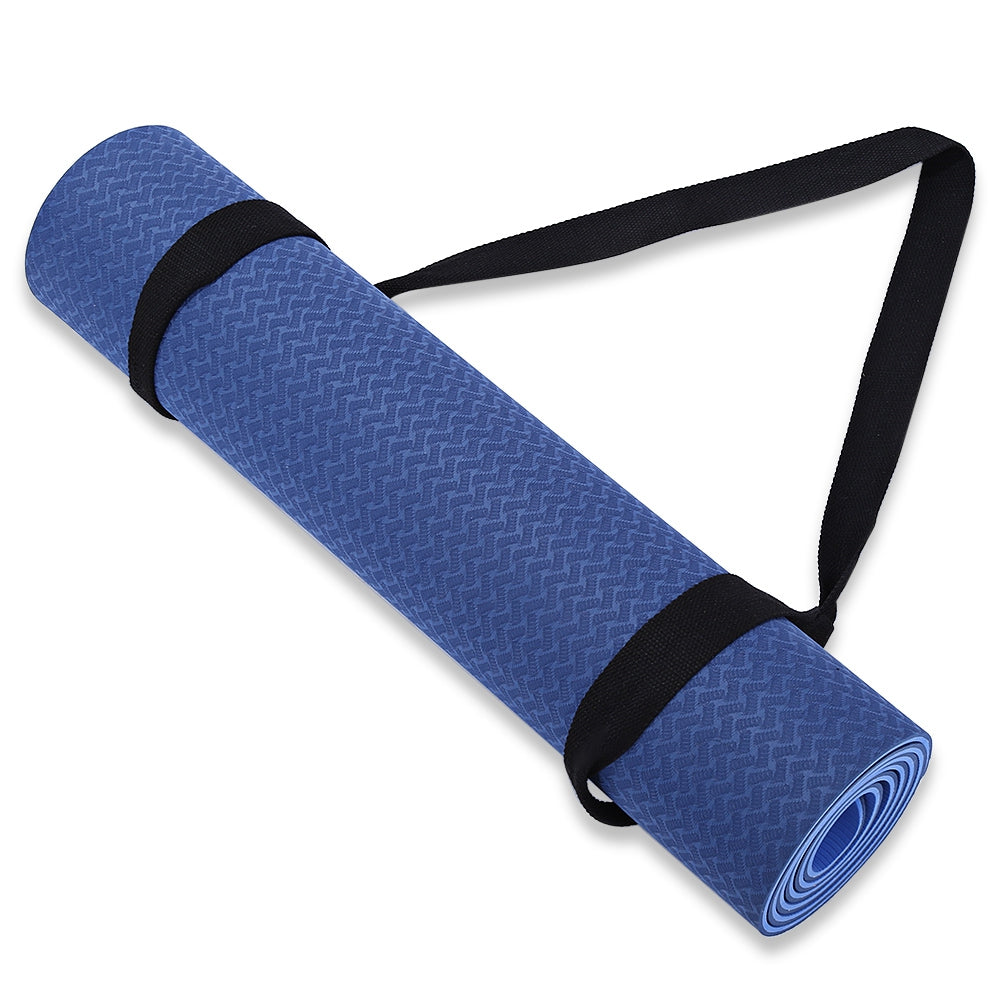 Adjustable Cotton Yoga Mat Carrying Belt Stretch Strap