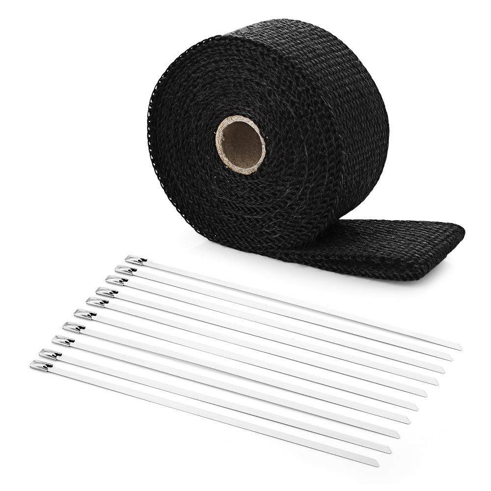 5M Auto Exhaust Tube Heat Wrap Tape for Car Motorcycle