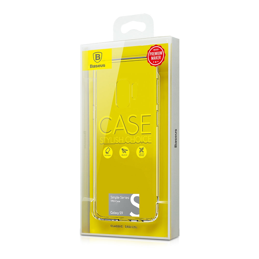 Baseus Simple Series Case Transparent for Samsung Galaxy S9