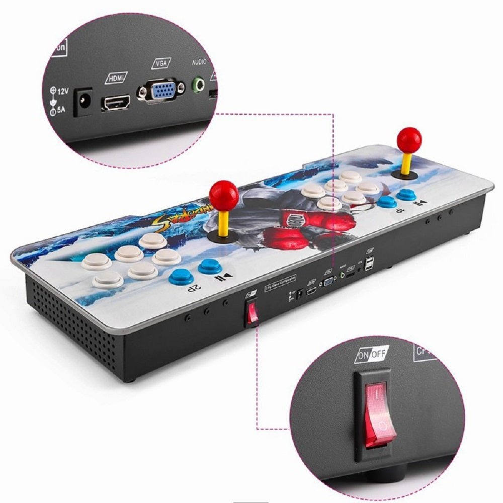 999 in 1 Video Games Arcade Console Machine Double Stick Home Pandora's Key 5s EU Plug 1