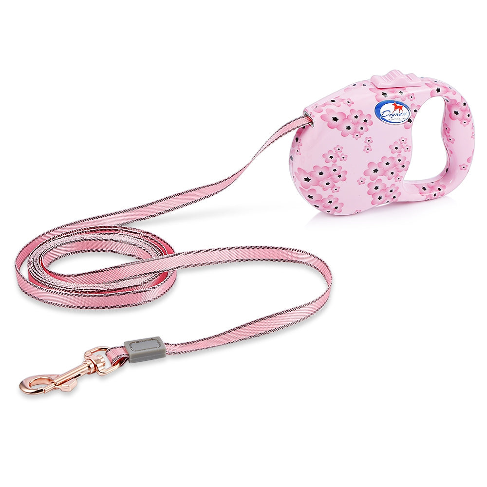 DOGNESS 3m Retractable Dog Walking Leash for Small Dogs