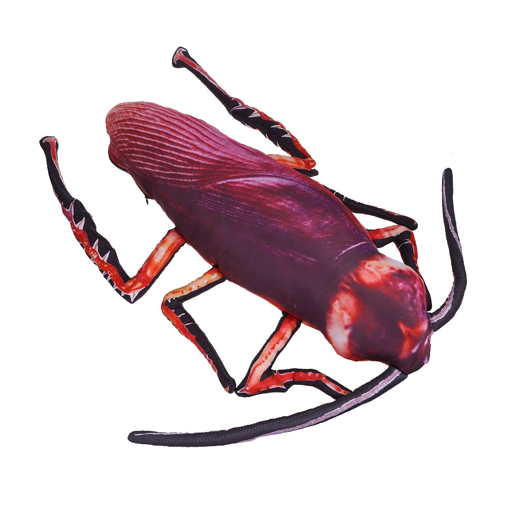 Creative Cockroach Shaped Pillow Stuffed Toy