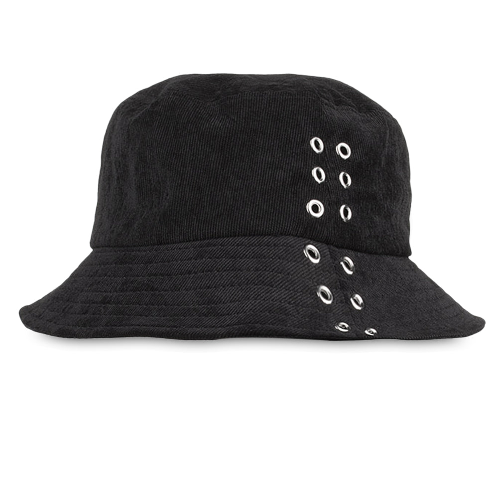 Bucket Hat Double Breasted Printed Casual Women Men Cap