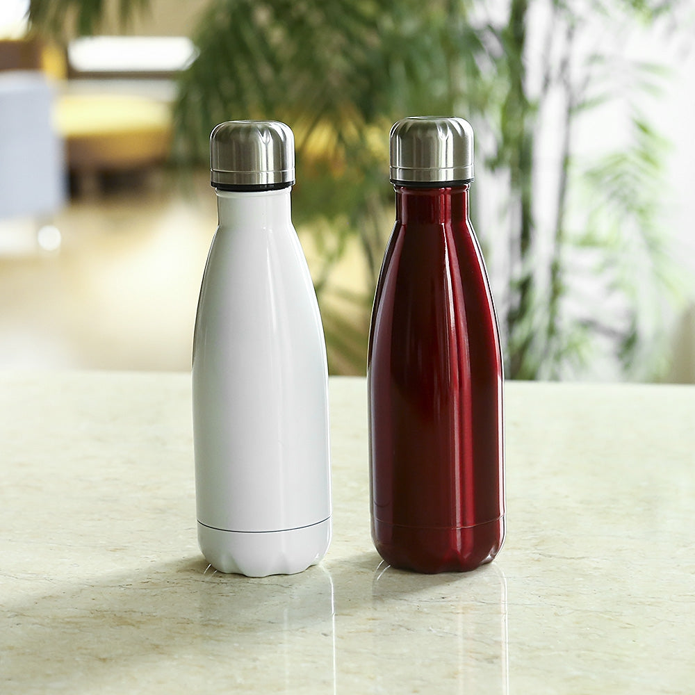 350ML Cola Style Stainless Steel Double Wall Water Bottle