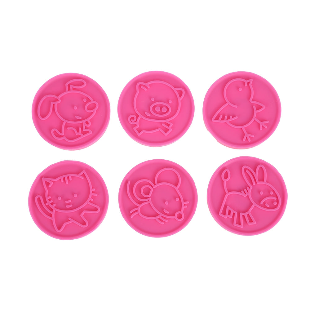 DIY Food Grade Silicone Cookie Biscuit Stamps Mold