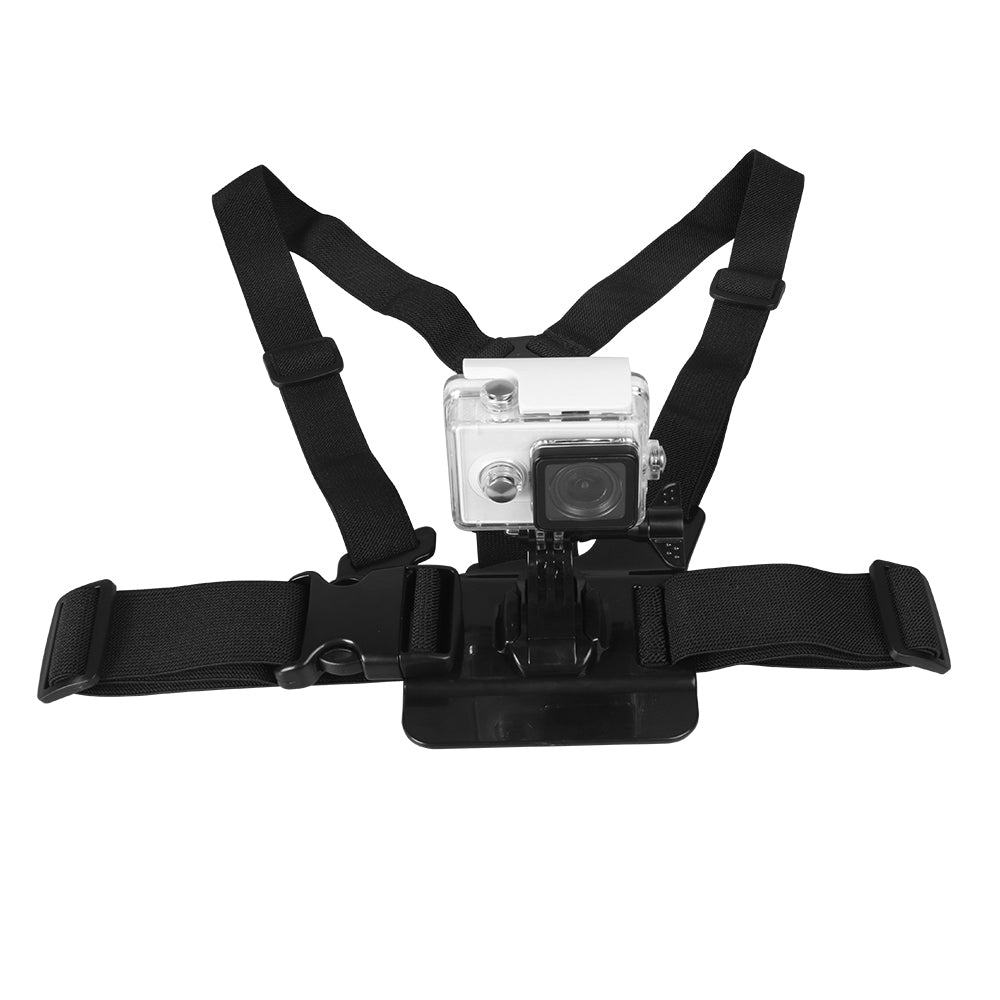 Chest Mount Strap with J-hook Fast-release Buckle Mount and Thumbscrew for GoPro / SJCAM / YI Ac...