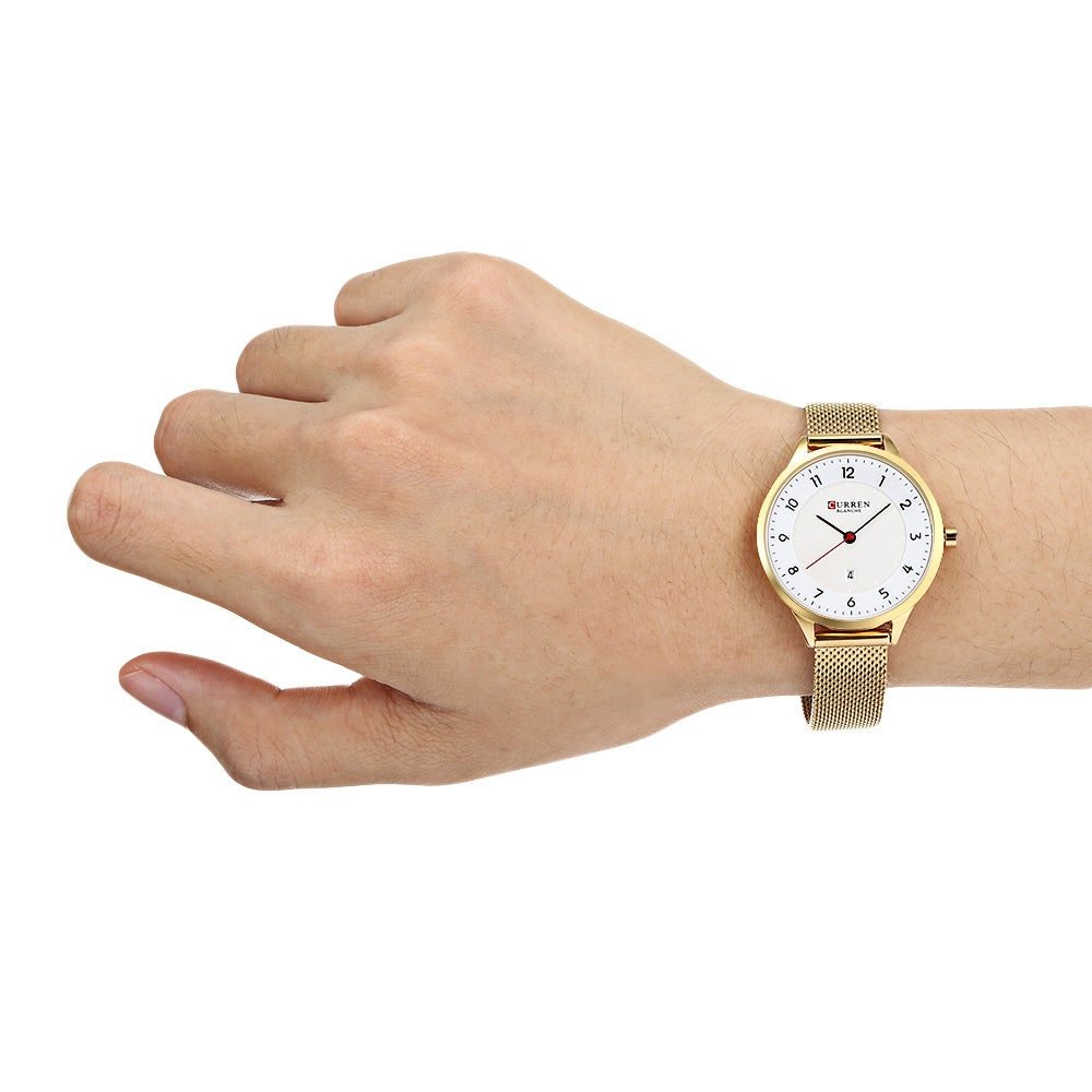CURREN 9035 Female Quartz Watch Date Display for Women
