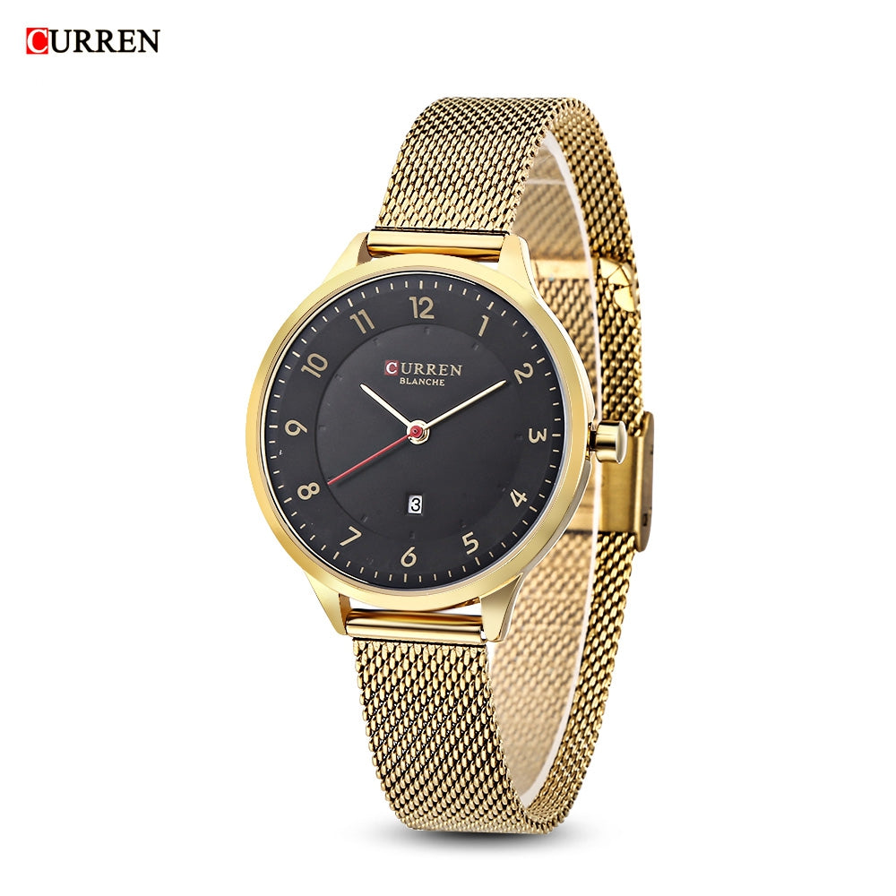 CURREN 9035 Female Quartz Watch Date Display for Women