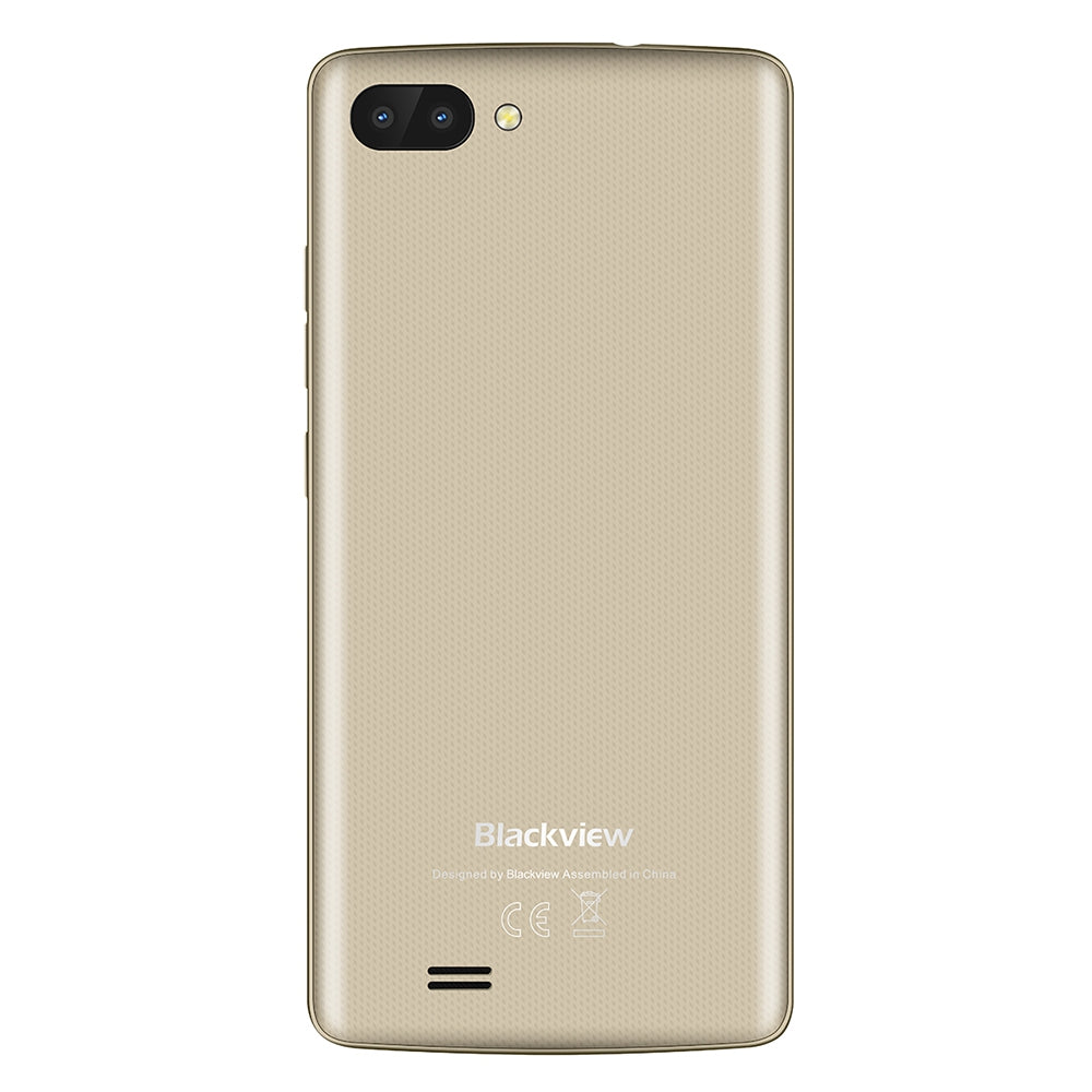 BLACKVIEW A20 3G Smartphone 5.5 inch MTK6580 Quad Core 1.3GHz 1GB RAM 8GB ROM Android 8.0 Dual B...