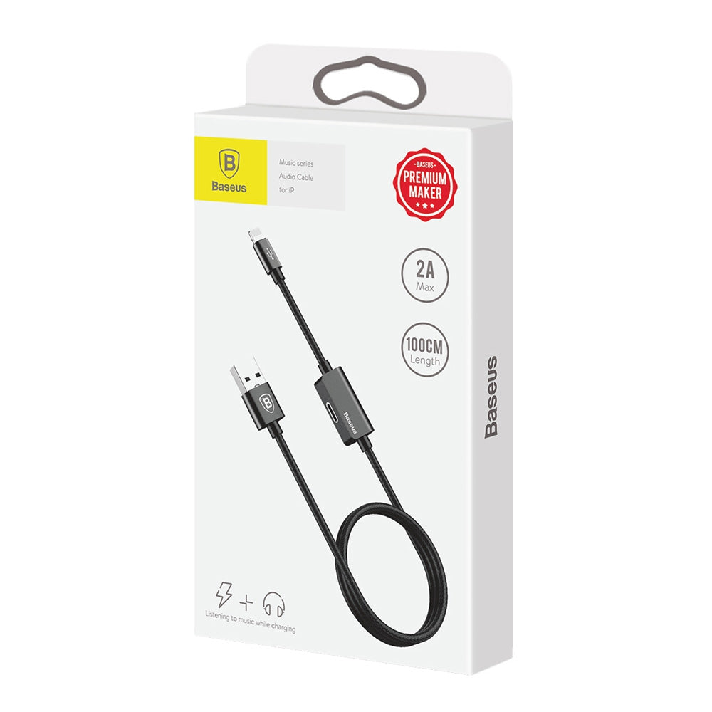 Baseus Music Series Audio Cable for iPhone 6 / 7 / 8 / 8 Plus / X