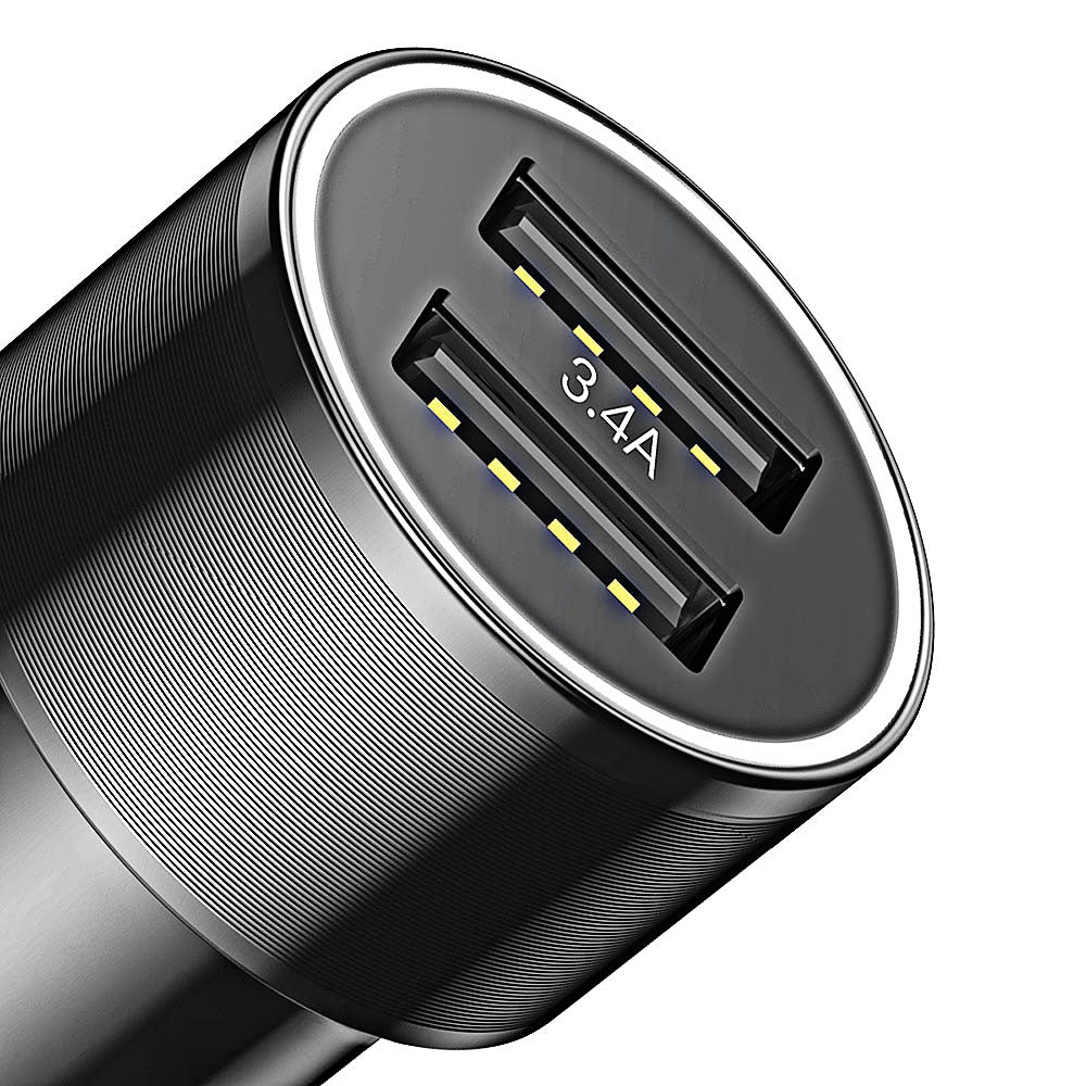 Baseus BSC - C15N Small Screw 3.4A Dual USB Car Charger