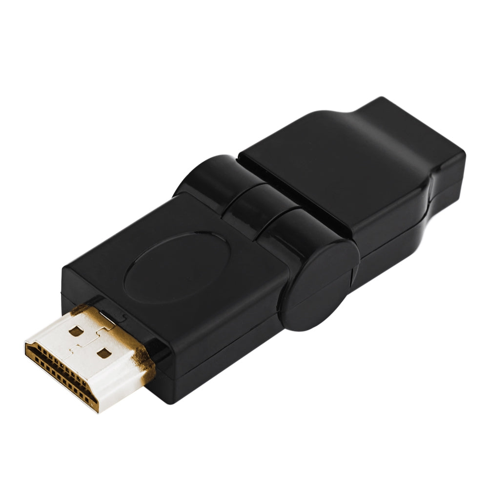 180 Degree Rotation Mini HDMI Female to HDMI Male Converter for PC / DVD Player