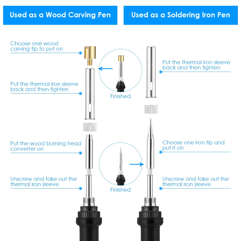 COOKJOY 180 Multi-functional Soldering Iron Tools