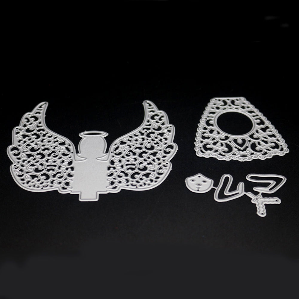 Angel Pattern Embossing Cutting Dies for DIY Scrapbook Album Paper Card Making