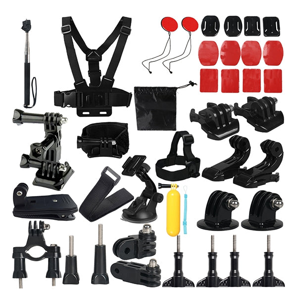 17 in 1 Action Camera Outdoors Accessories Kit for GoPro / YI / SJCAM Sports Cameras