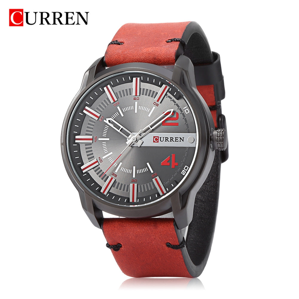 CURREN 8306 Male Quartz Watch Casual Business Wristwatch