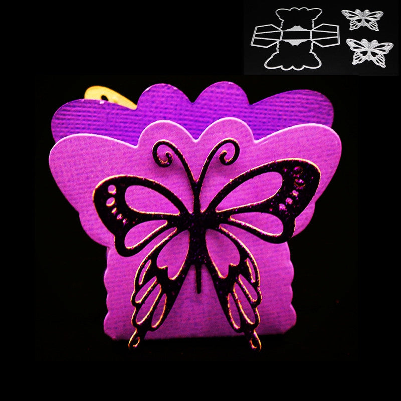 DIY Stereo Butterfly Pattern Metal Cutting Dies Set for Decoration