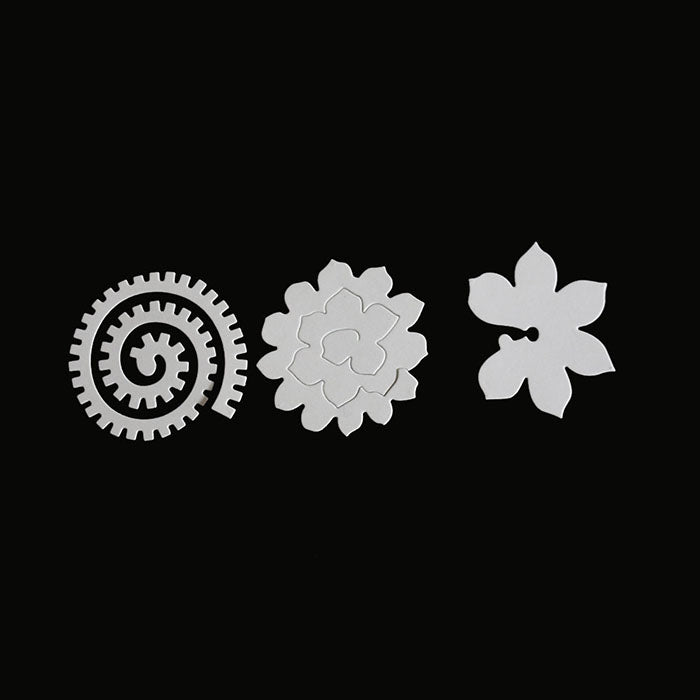 3D Flower Pattern Embossing Cutting Dies for DIY Scrapbook Album Paper Card Making