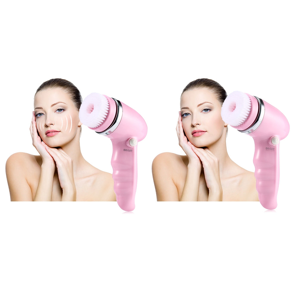 4 in 1 Electric Face Cleaner Facial Exfoliator Beauty Massager