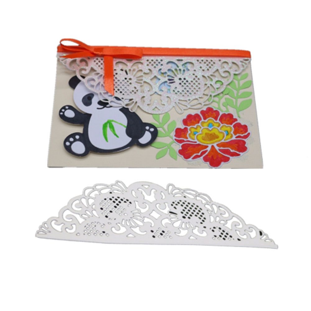 DIY Hollow Flower Style Metal Cutting Dies Set for Greeting Card Cover Photo Album