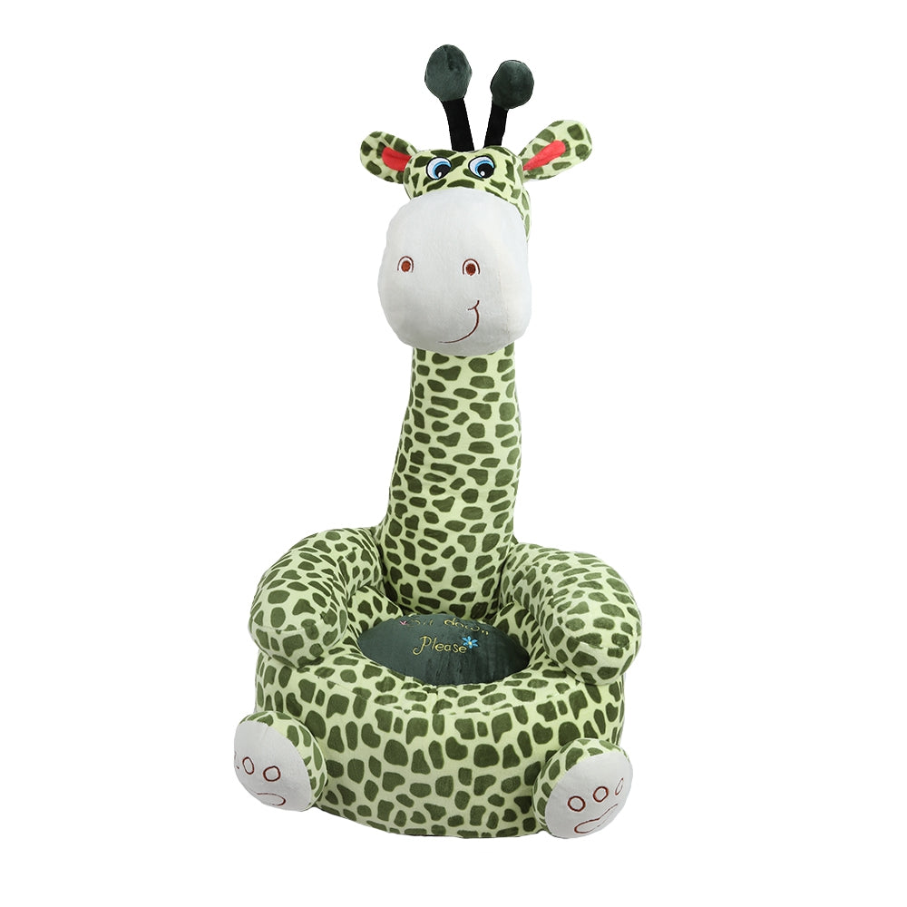 Cartoon Children Kids Seat Sofa Nest Chair Giraffe Plush Toy