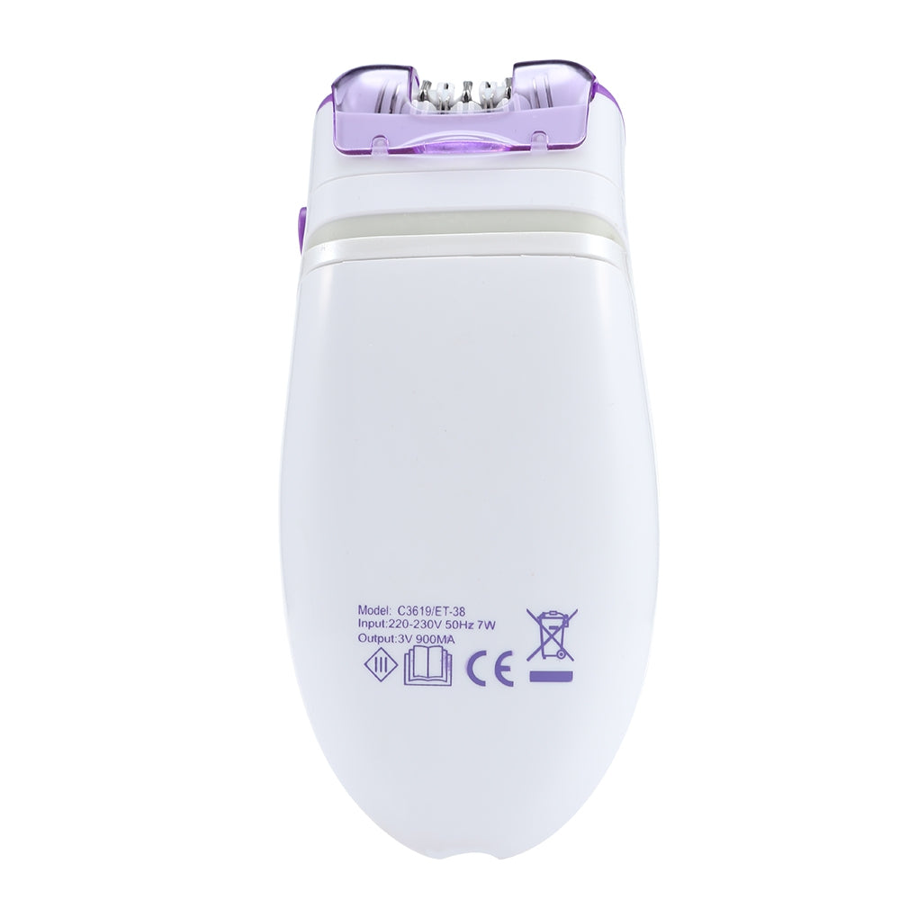 3-in-1 Electric Depilator Epilator Shaver Rechargeable Hair Shaving Machine