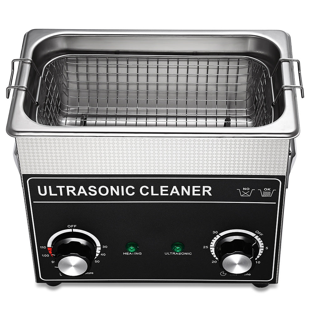 CJ - 020 3.2L Ultrasonic Cleaner Machine with Heater Timer Cleaning Jewelry False Tooth Shaver