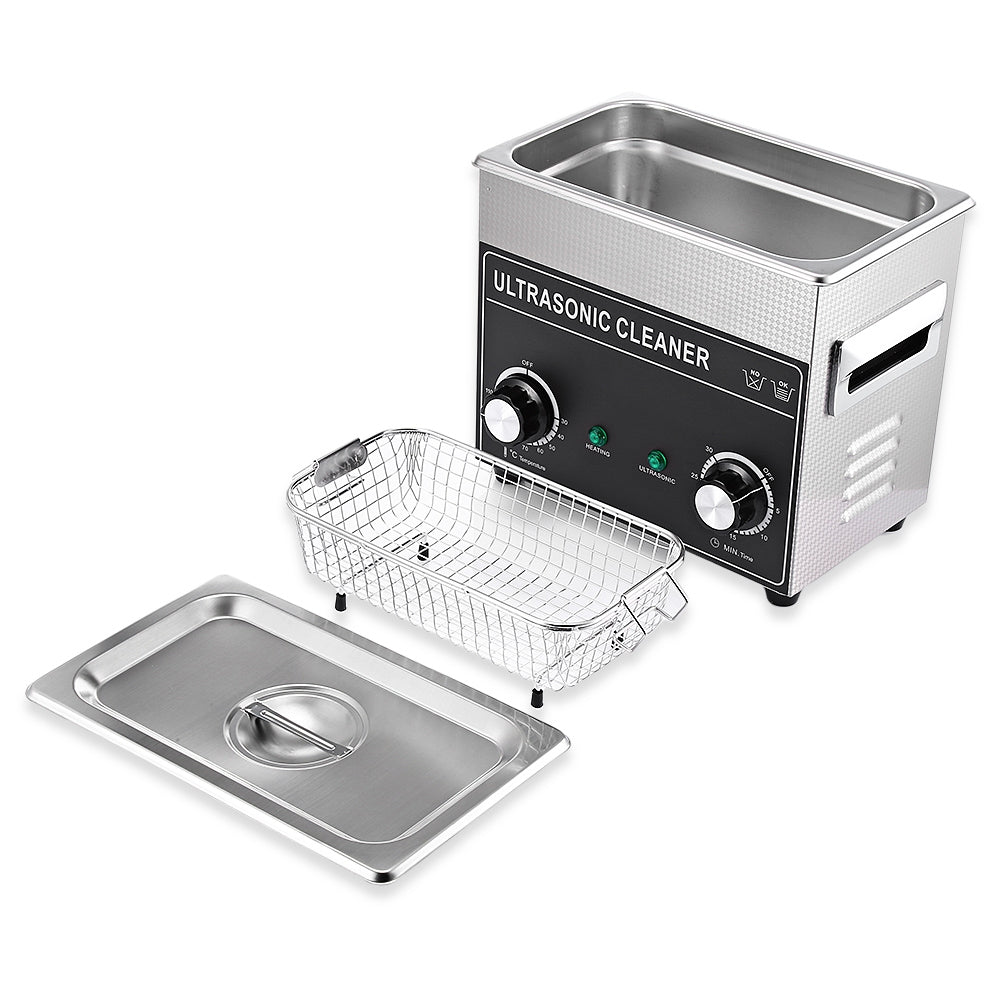 CJ - 020 3.2L Ultrasonic Cleaner Machine with Heater Timer Cleaning Jewelry False Tooth Shaver