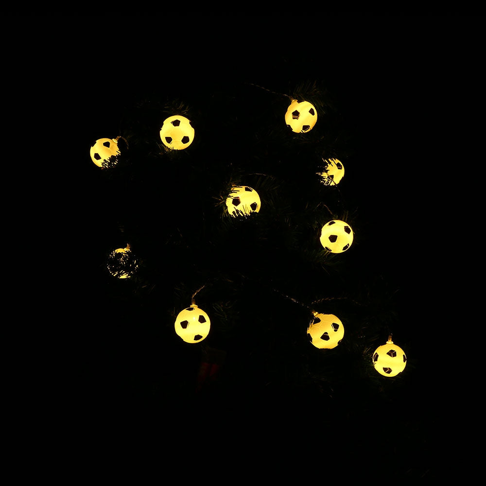 DCHDC - 2M 10 LEDs Battery Powered Soccer Ball String Light