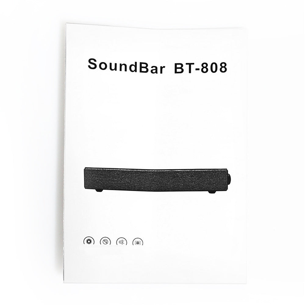 BT808 Wireless Bluetooth Soundbar Speaker Subwoofer Sound