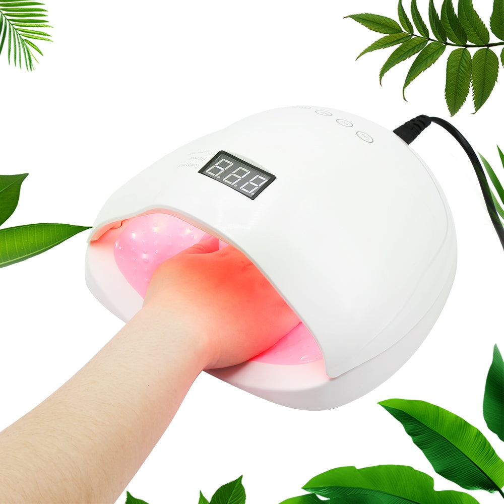 2-in-1 UV / LED Nail Lamp Intelligent Induction Manicure Therapy Machine