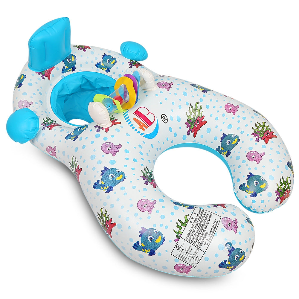 ABC Baby Kids Summer Swimming Ring Water Pool Float Boat