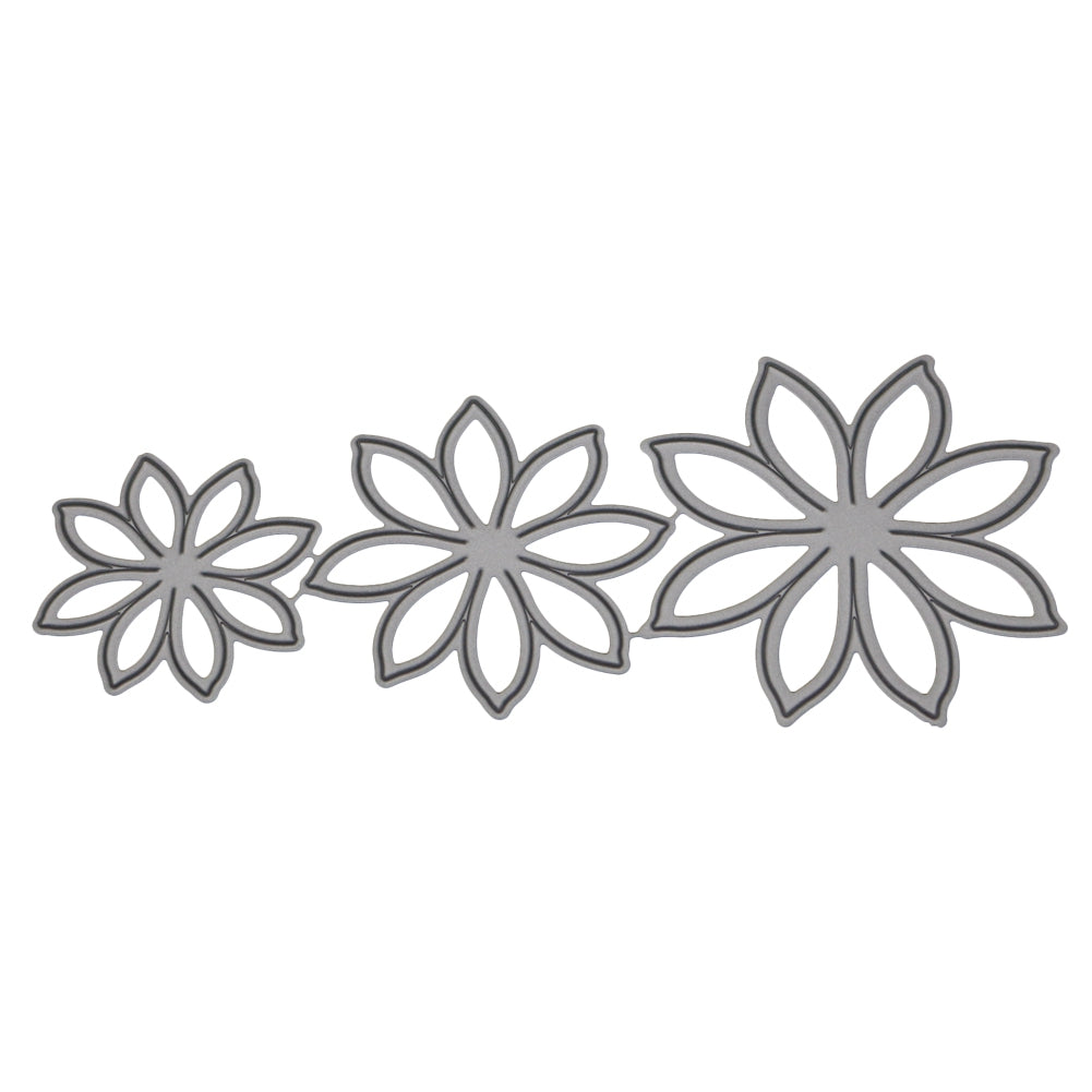 Daffodil Flower Metal Stencil Mould DIY Carbon Steel Embossing Plate Cutting Die