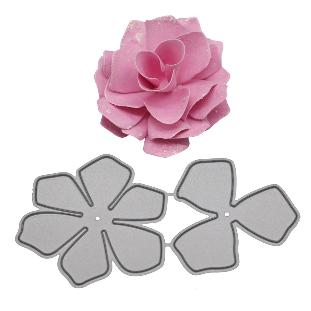 3D Flower Metal Stencil Mould DIY Carbon Steel Embossing Plate Cutting Die