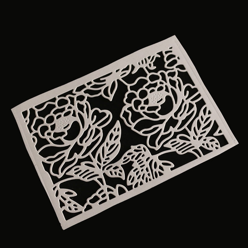 3D Hollow Lace Pattern Embossing Cutting Dies for DIY Scrapbook Album Paper Card Making