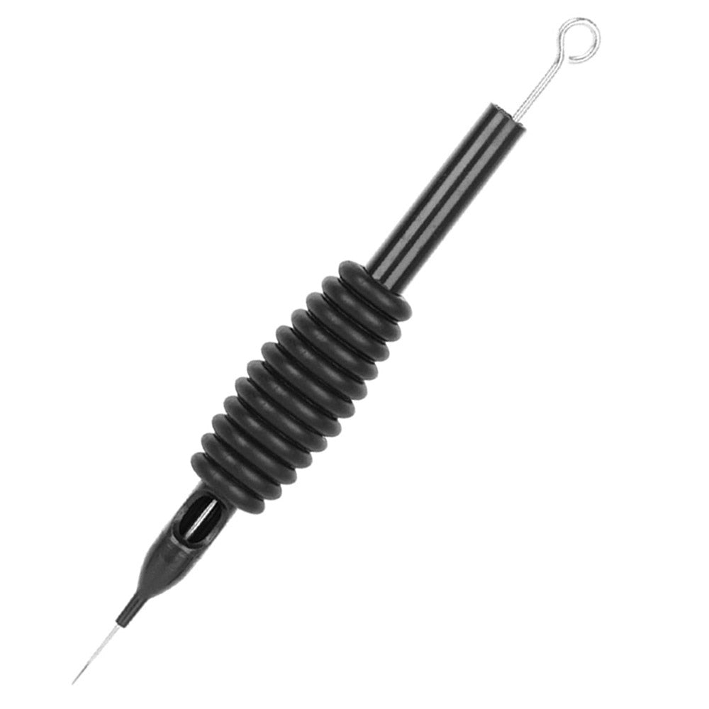 5pcs / Set U-pick Tattoo Needle Tube Silica Gel Grip with Tip RL / RS / F / M1 / M2