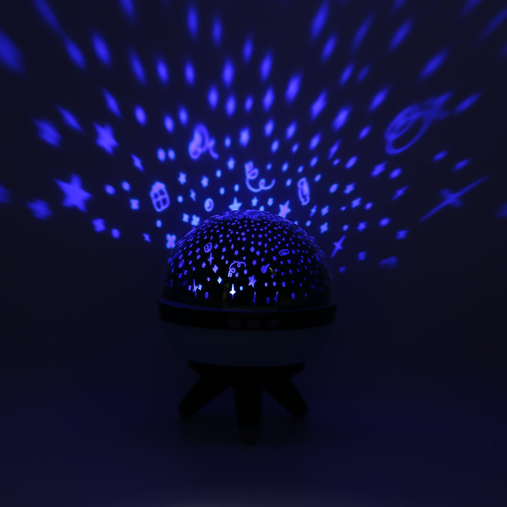Creative Rotating Star Projector Lamp LED Night Lights