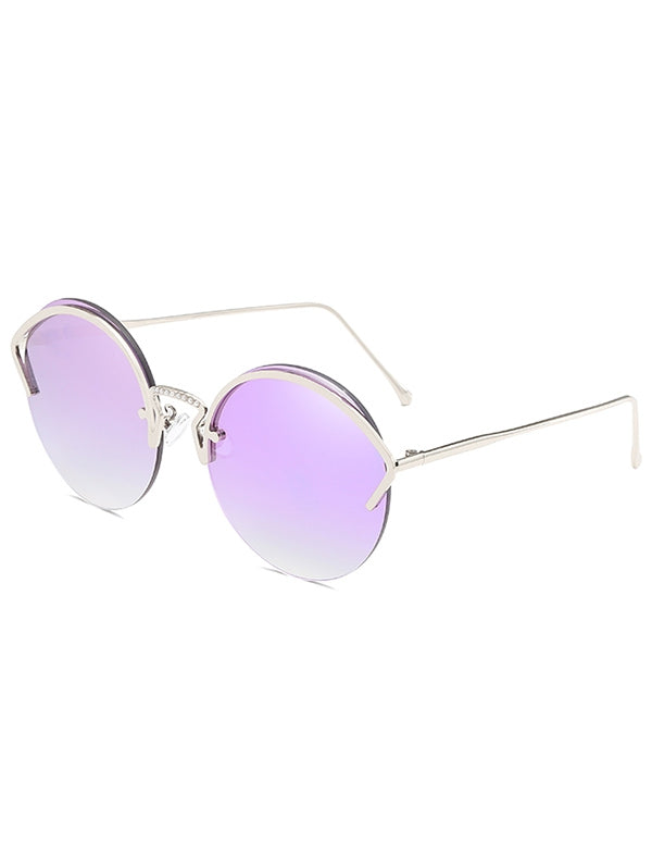 Anti Fatigue Half Frame Sun Shades Sunglasses