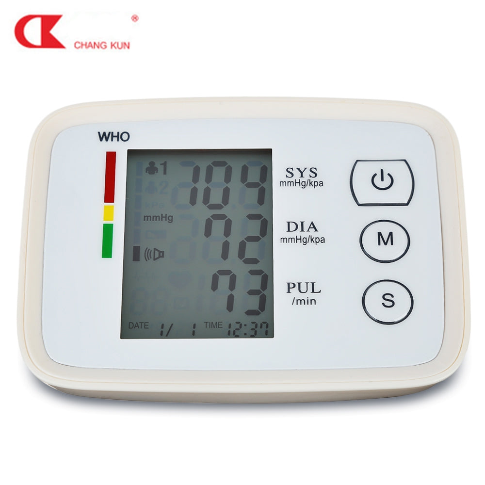 CHANGKUN CK - A155 Arm Health Care Blood Pressure Meter Heart Beat Monitor